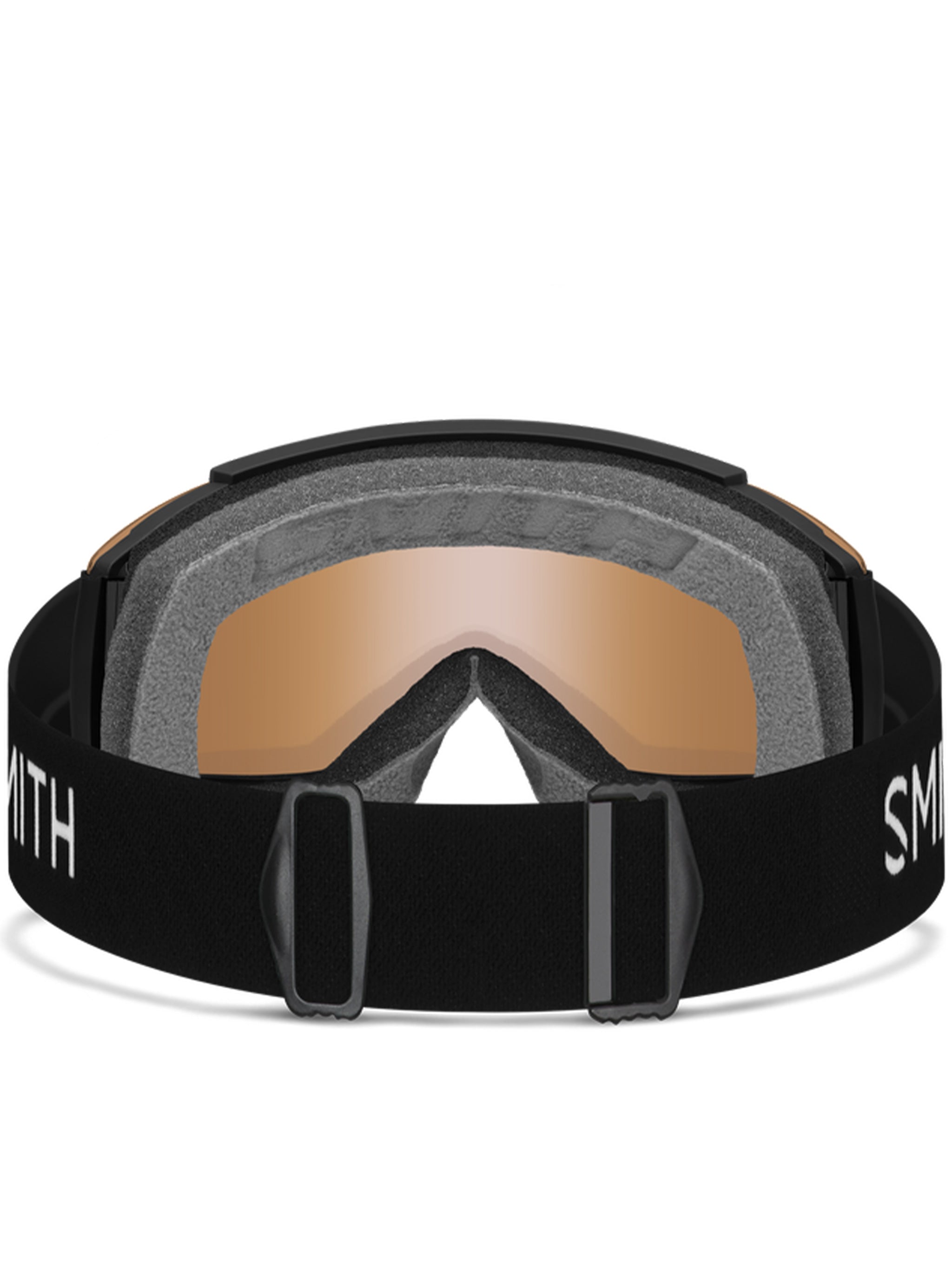 Black Squad Wraparound Blue Ski Goggle