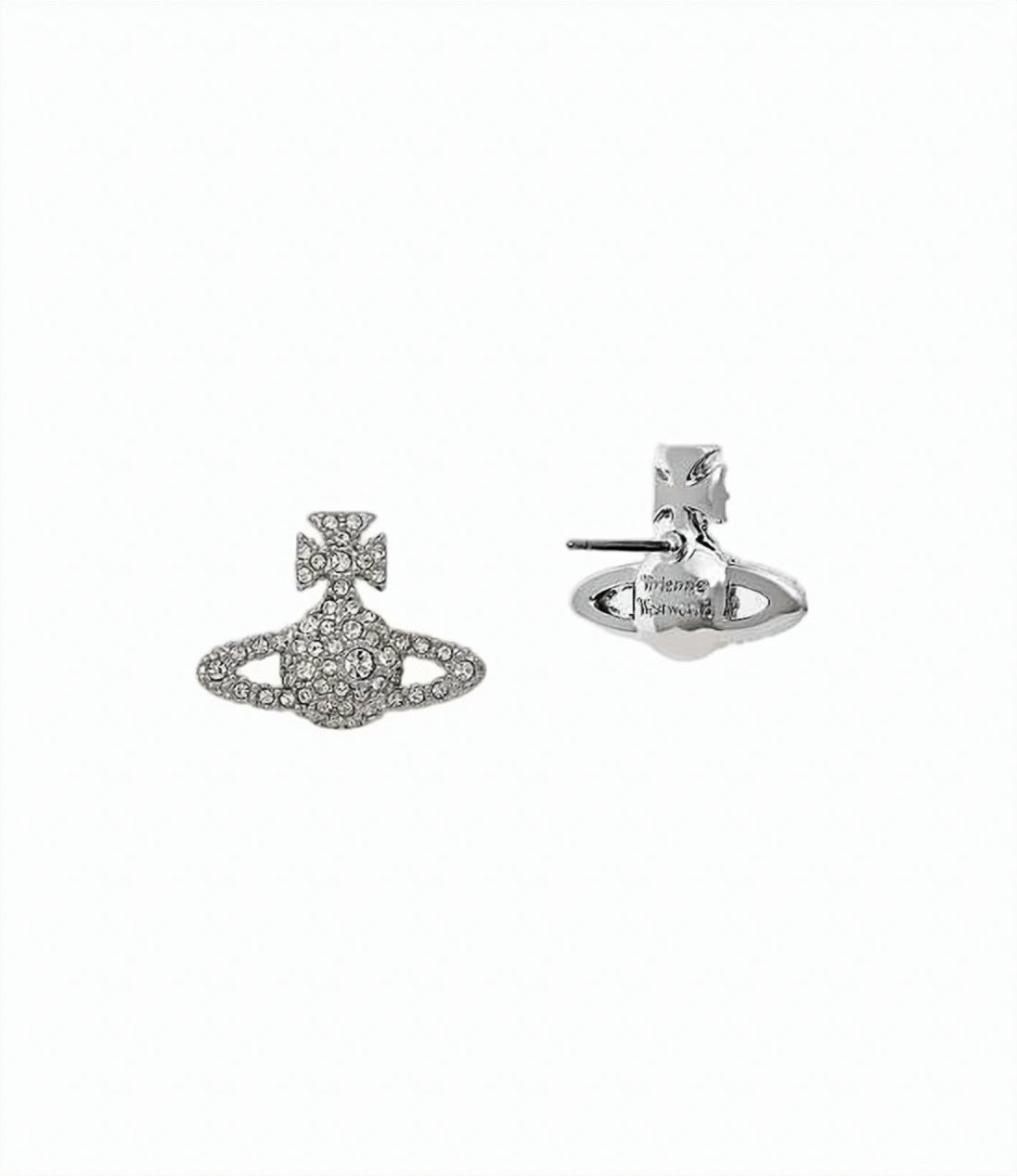 Vivienne Westwood Grace Bass Relief Stud Earrings