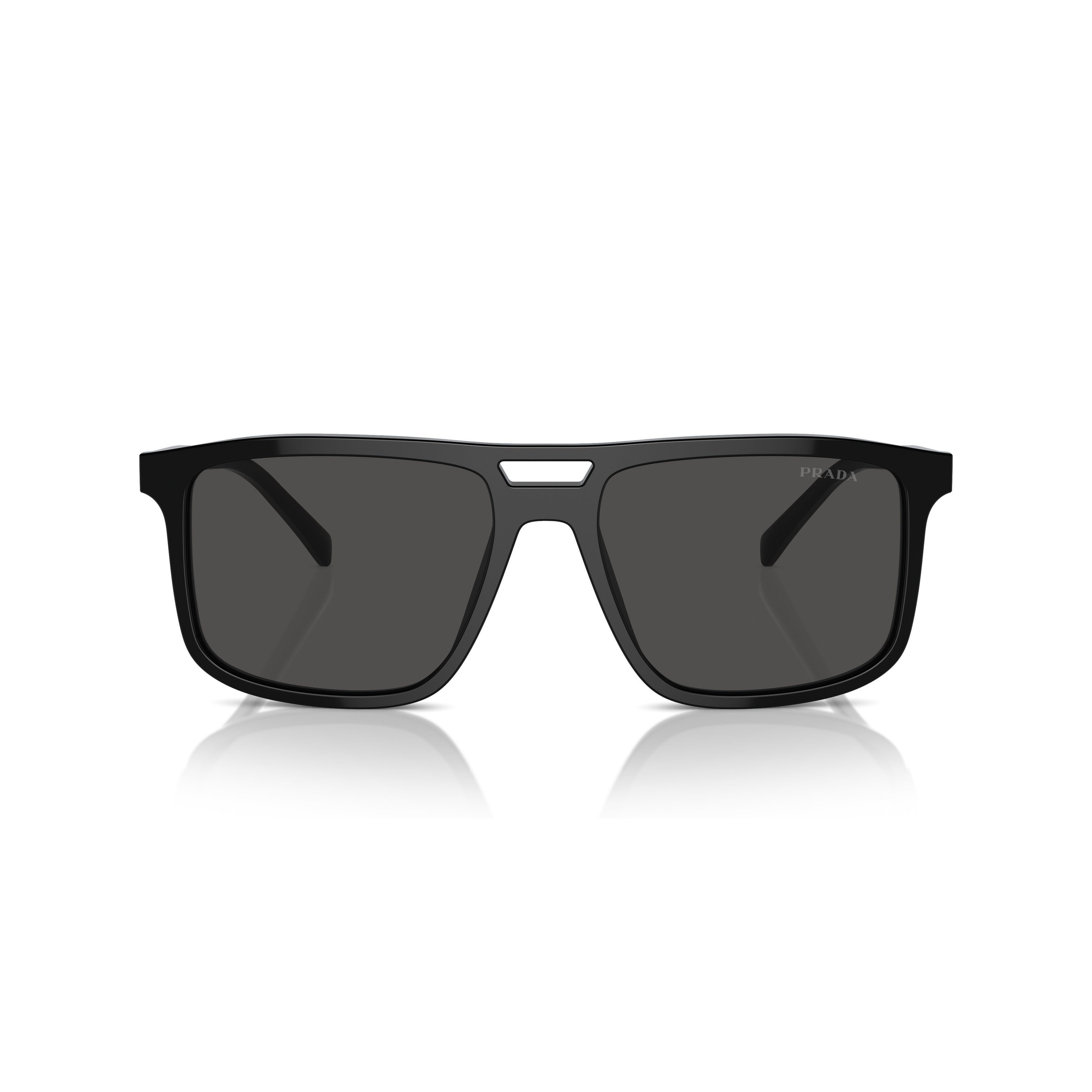 0pr A22s Bold Rectangular Acetate Sunglasses