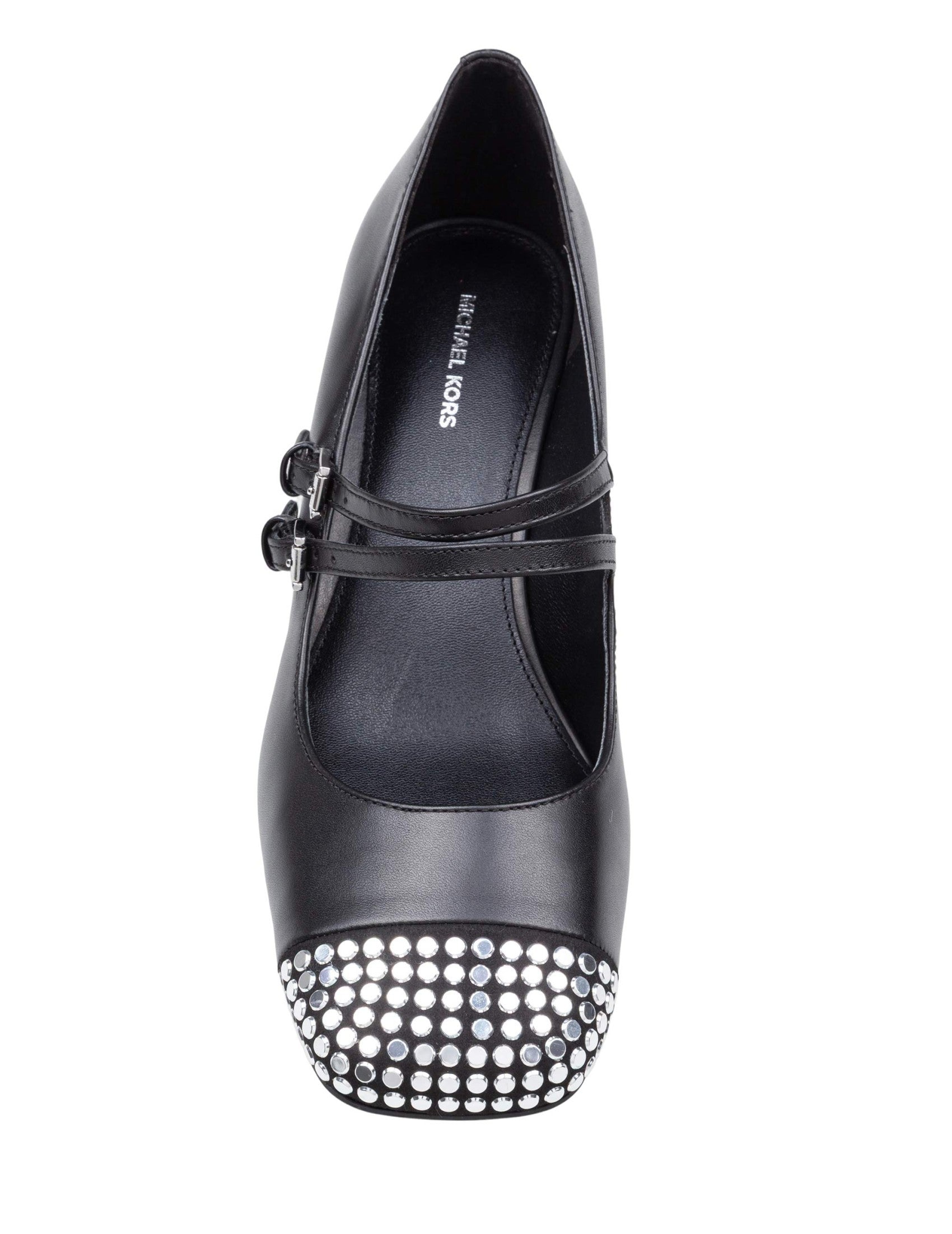 Matilda Toe Cap Mid Pump In Leather