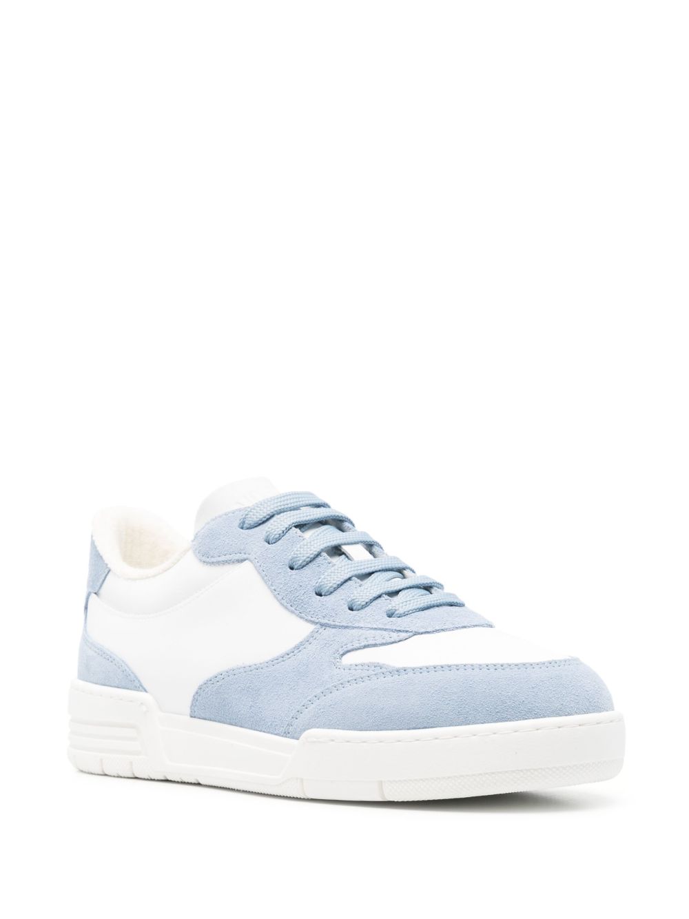 Cornflower Blue Lace-Up Sneakers