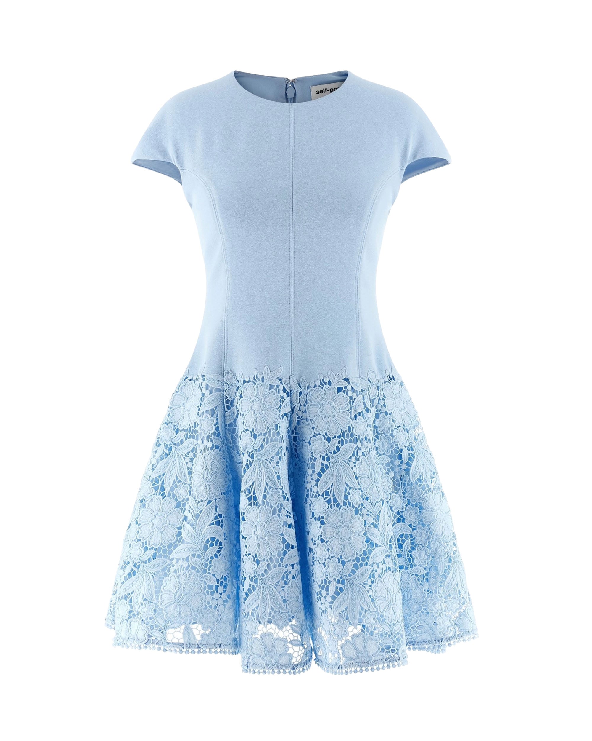 Light Blue Lace Dress