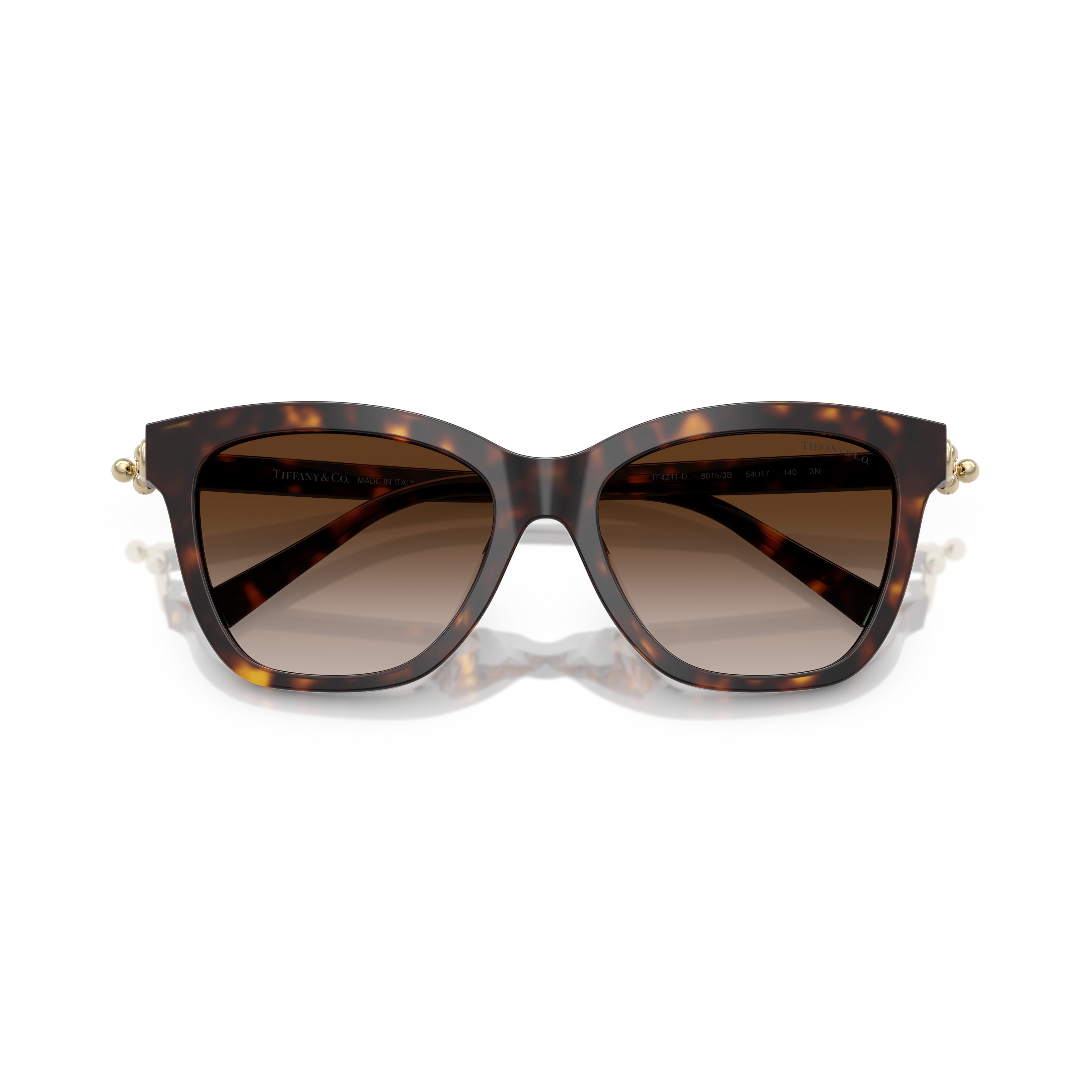 0tf4241d Oversized Square Frame Tortoiseshell Sunglasses