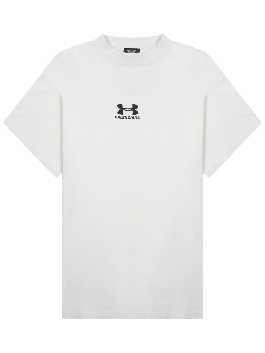 Oversized White T-Shirt With Minimalist Design