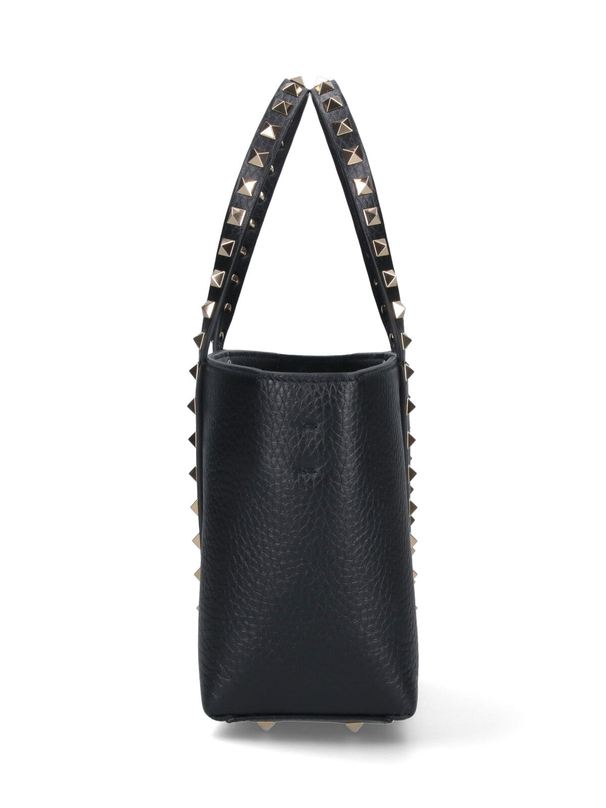 "Rockstud" Small Handbag – Black