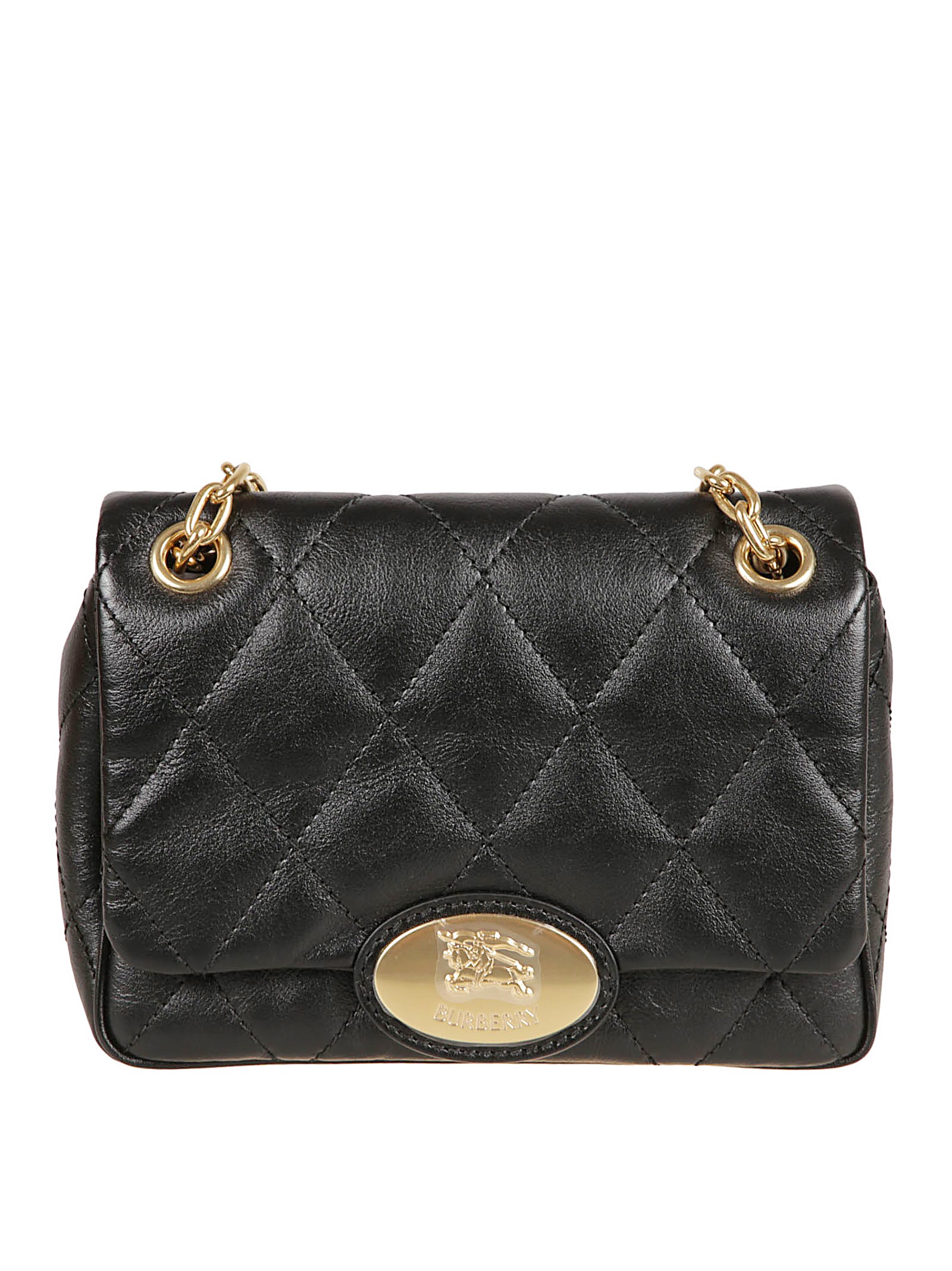 Quilted Calf Leather Shoulder Bag