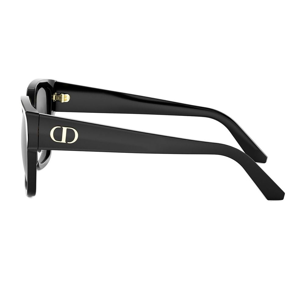 Glow S1I Square Black Acetate Sunglasses