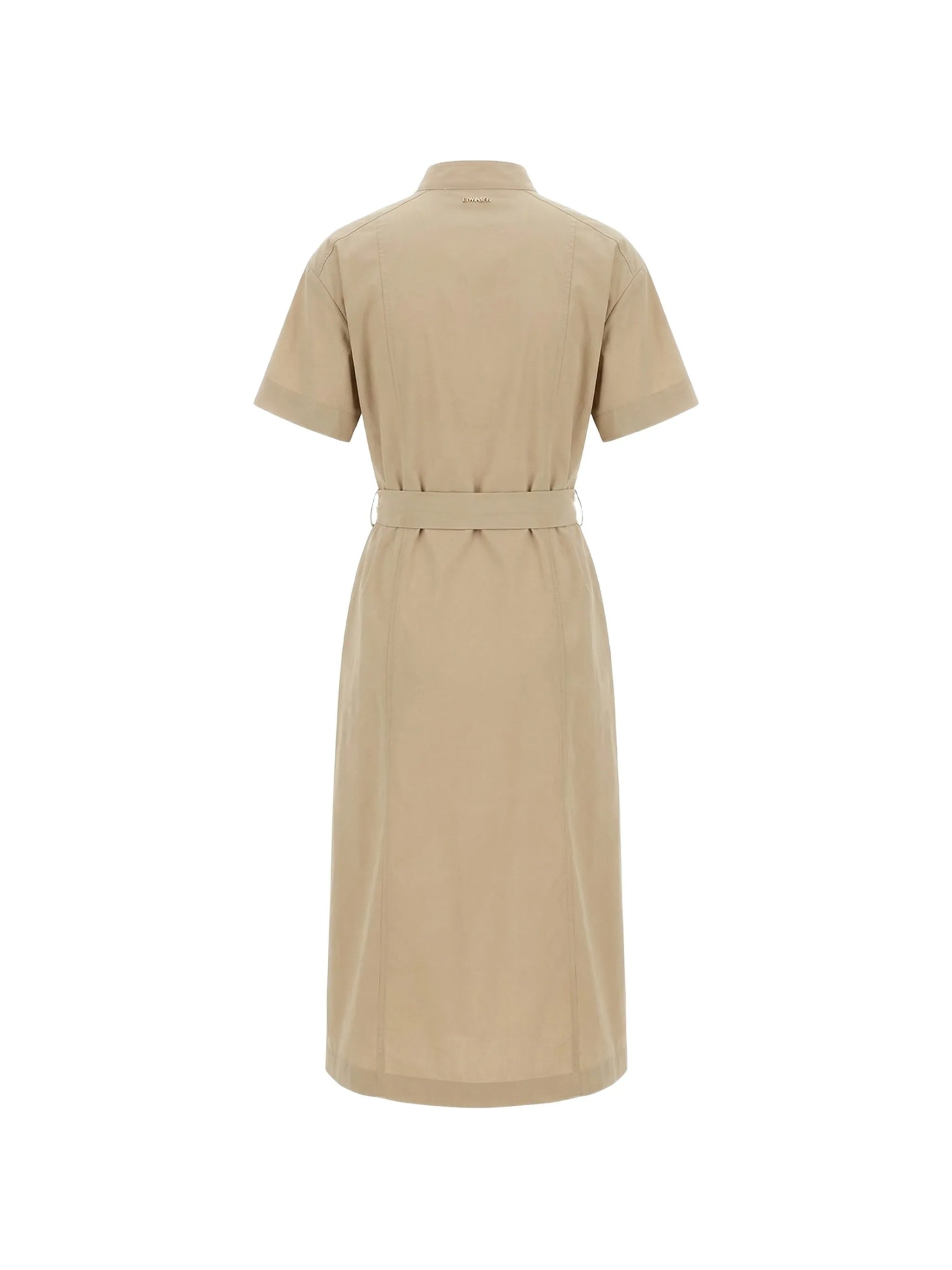 Abito Midi Button-Down Front Dress