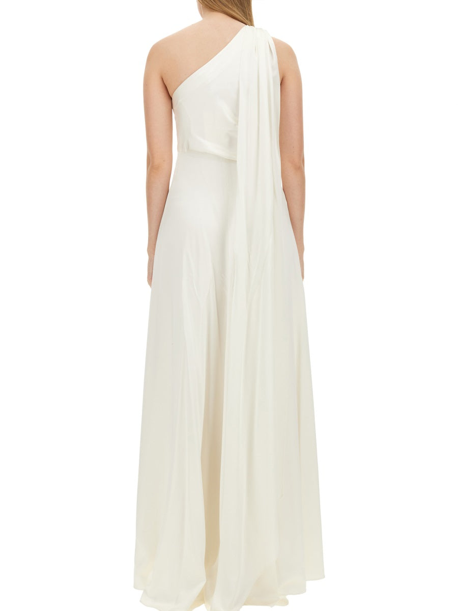 Silk Regular Fit Pamela Dress with Flowing Structure