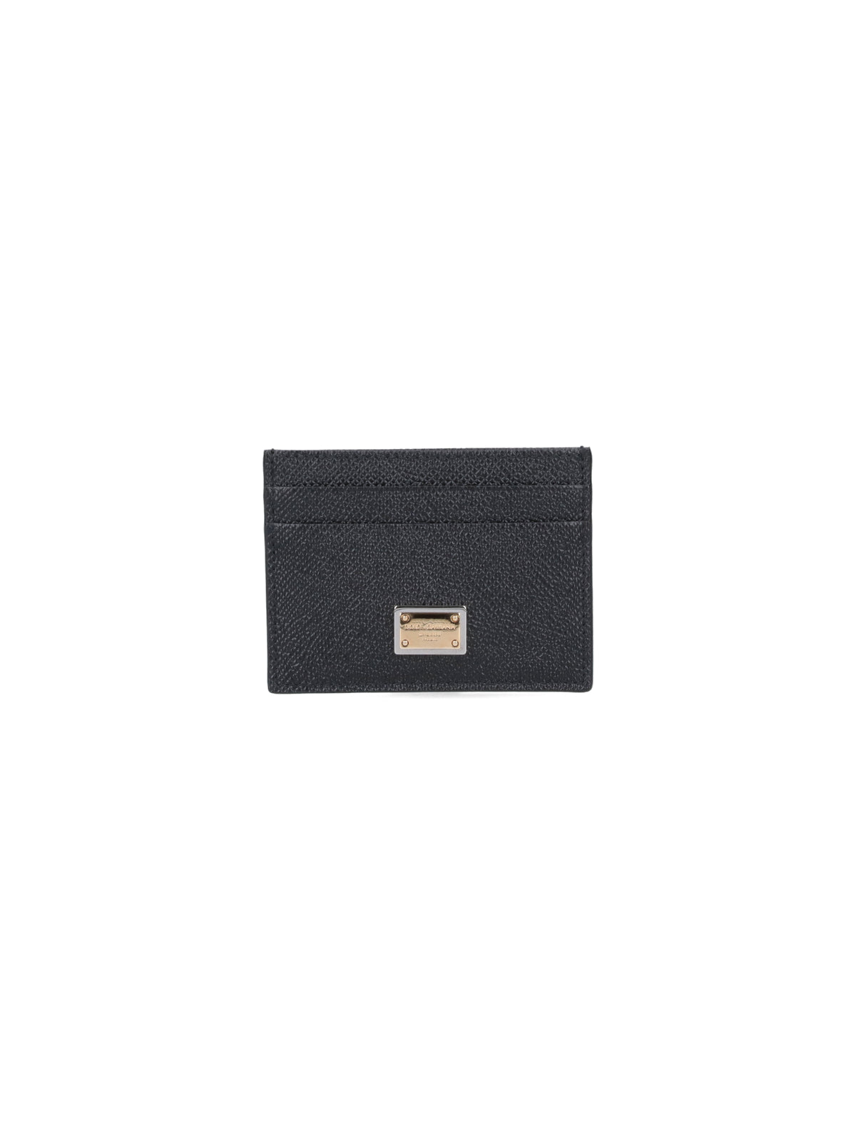 Textured Black Calf Leather Cardholder