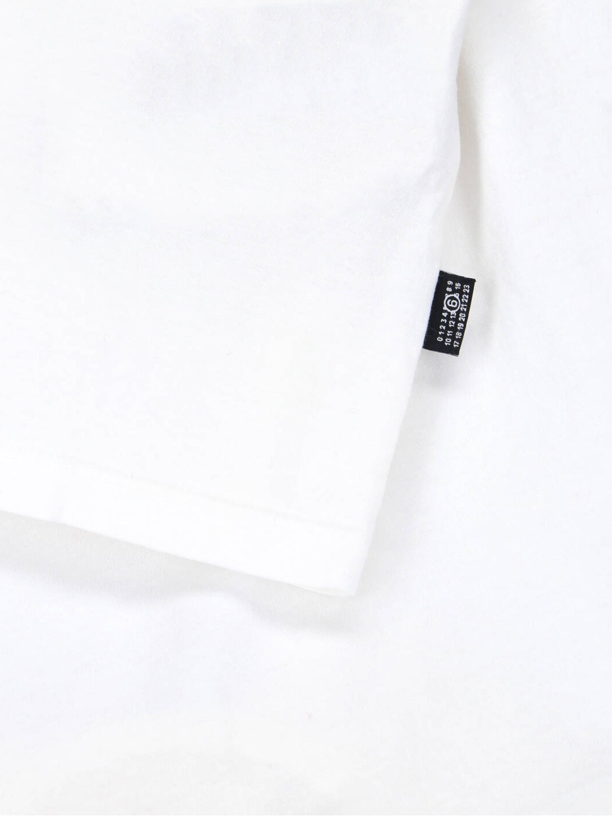 White Margie Bold Print Cotton T-Shirt
