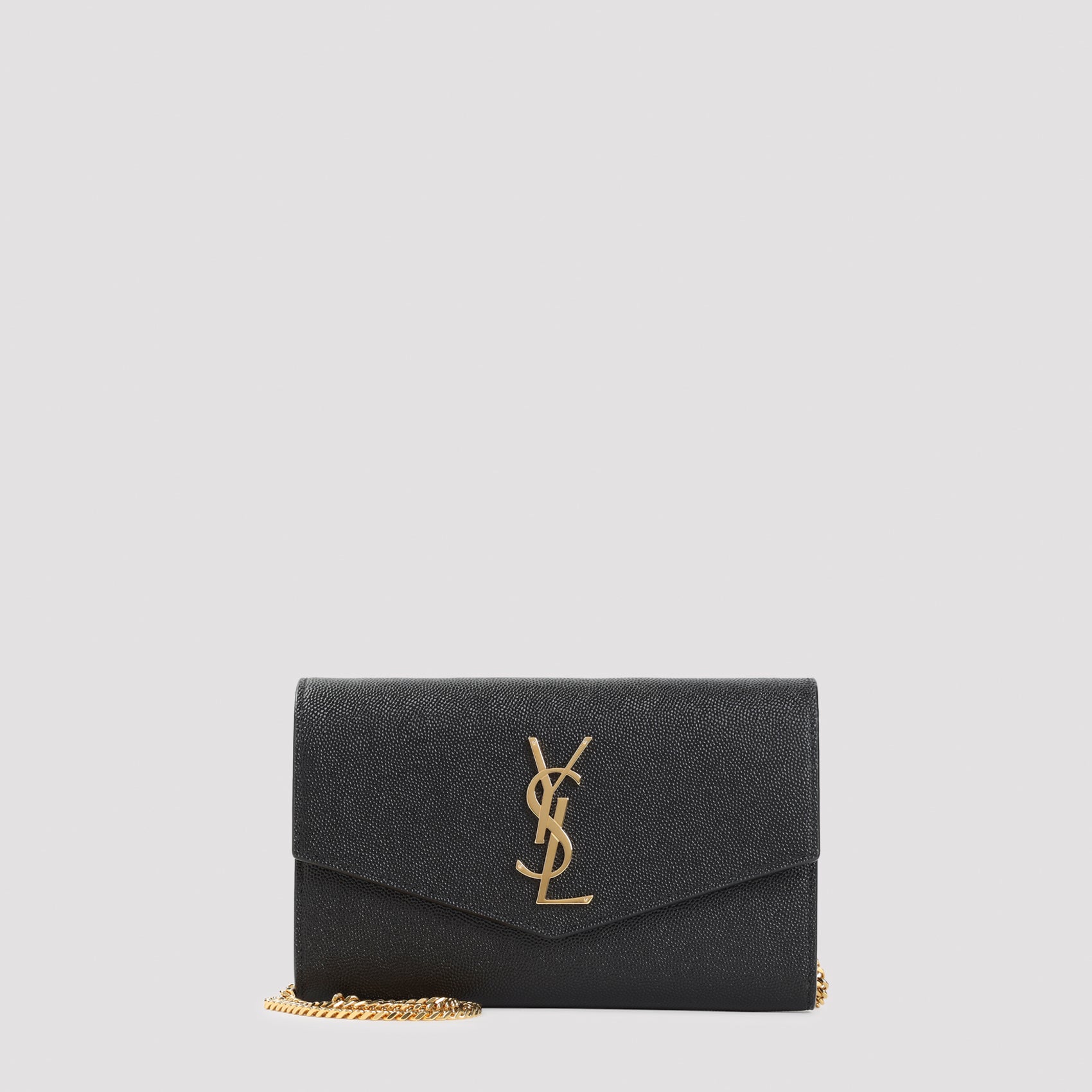 Textured Calf Leather Clutch