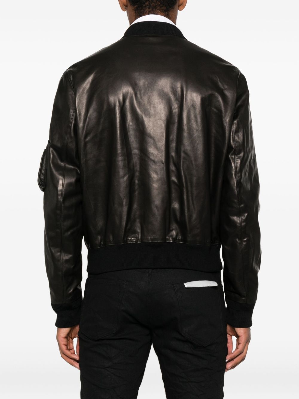Calfskin Leather Jacket