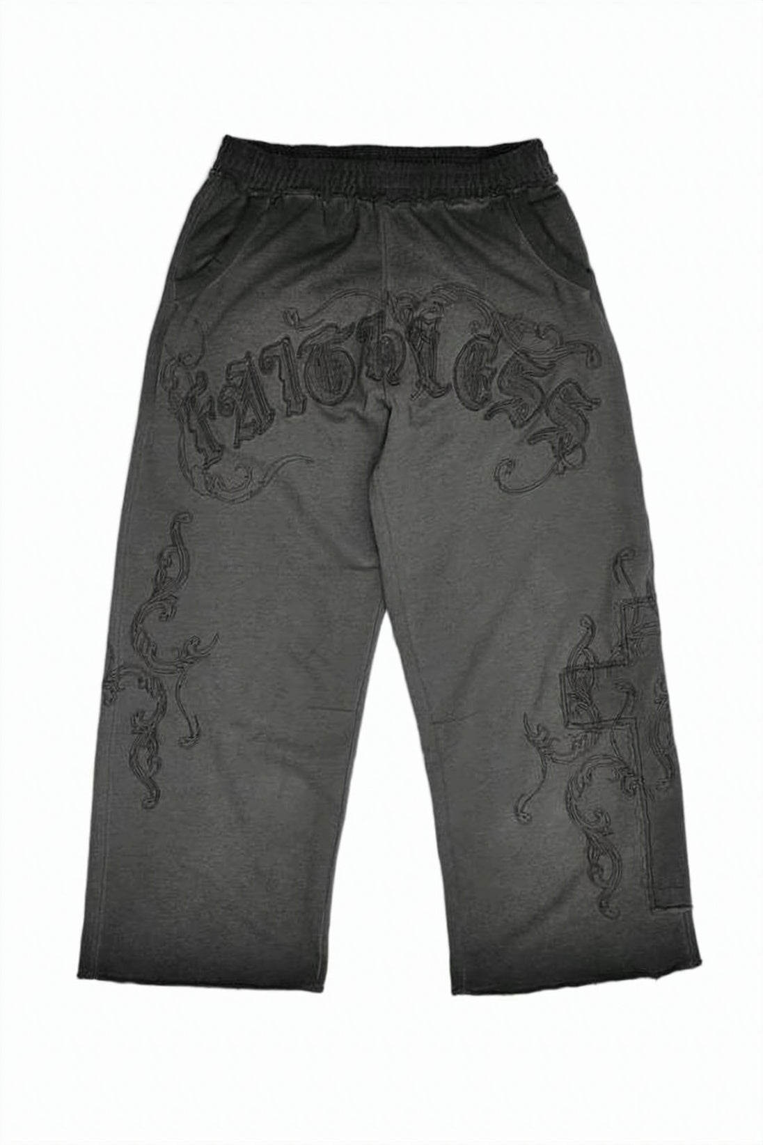 Relaxed-Fit Black Jogger Pants