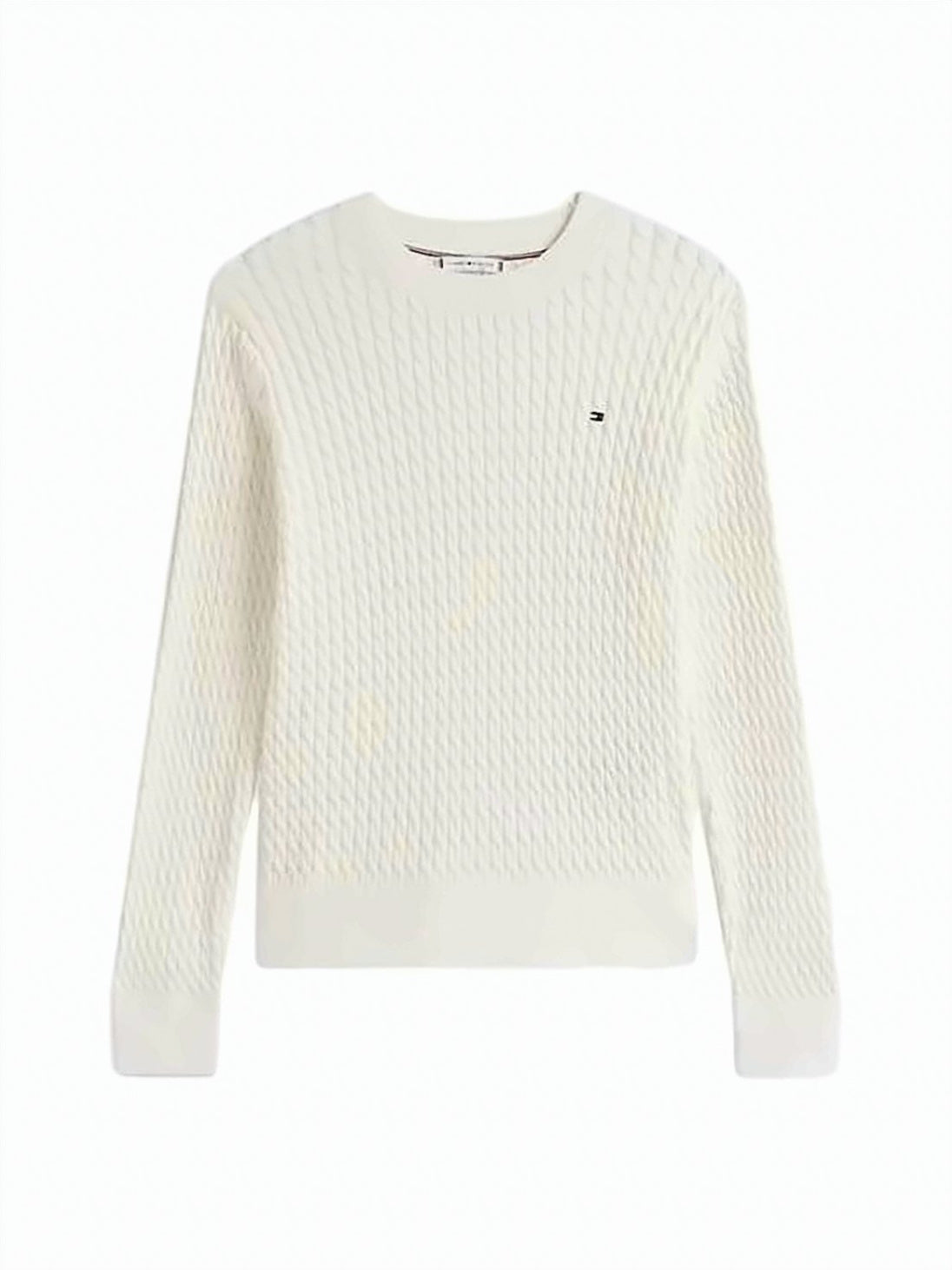Finely Textured Diamond Knit Sweater