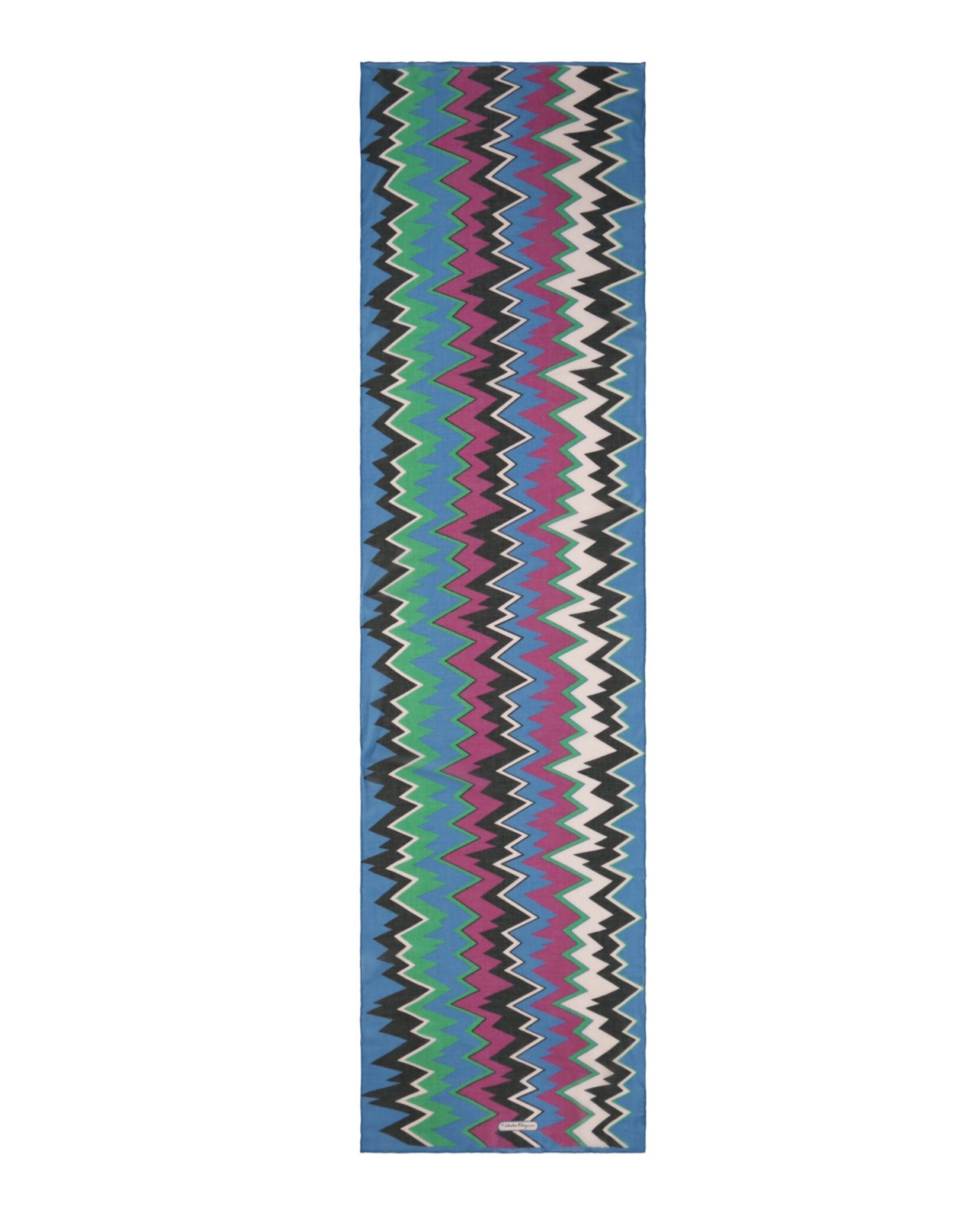 Zigzag Print Scarf