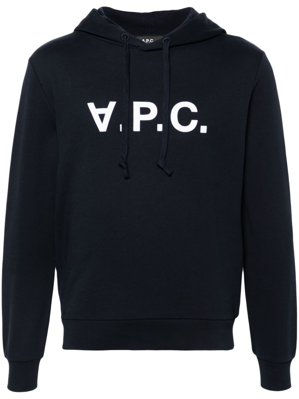 Midnight Blue Organic Cotton Blend Hoodie