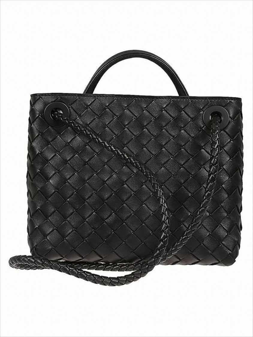 Woven Lambskin Tote Bag