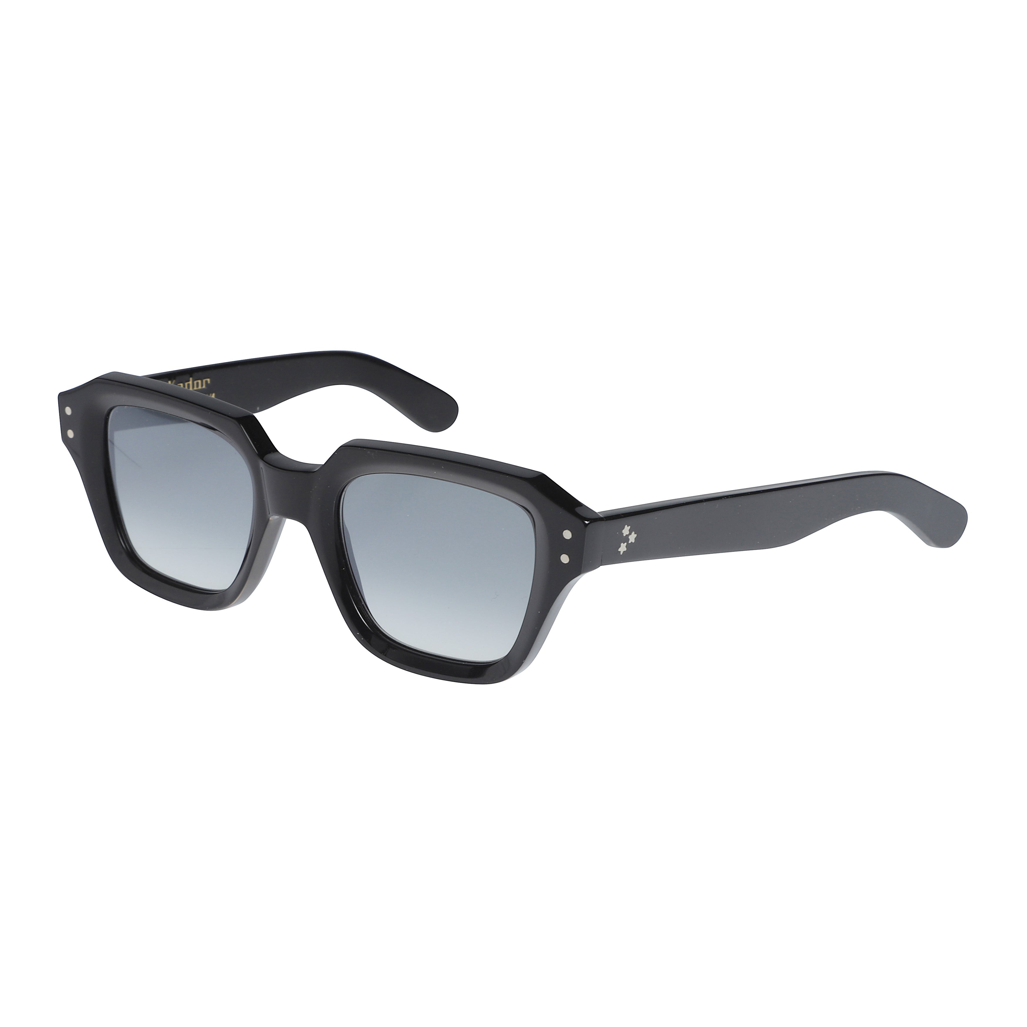 Smoke Square-Frame Sunglasses with Gradient Smoke Tint