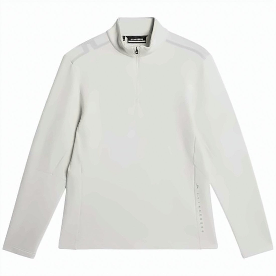 Long-Sleeve Turtleneck with Half-Zip Closure