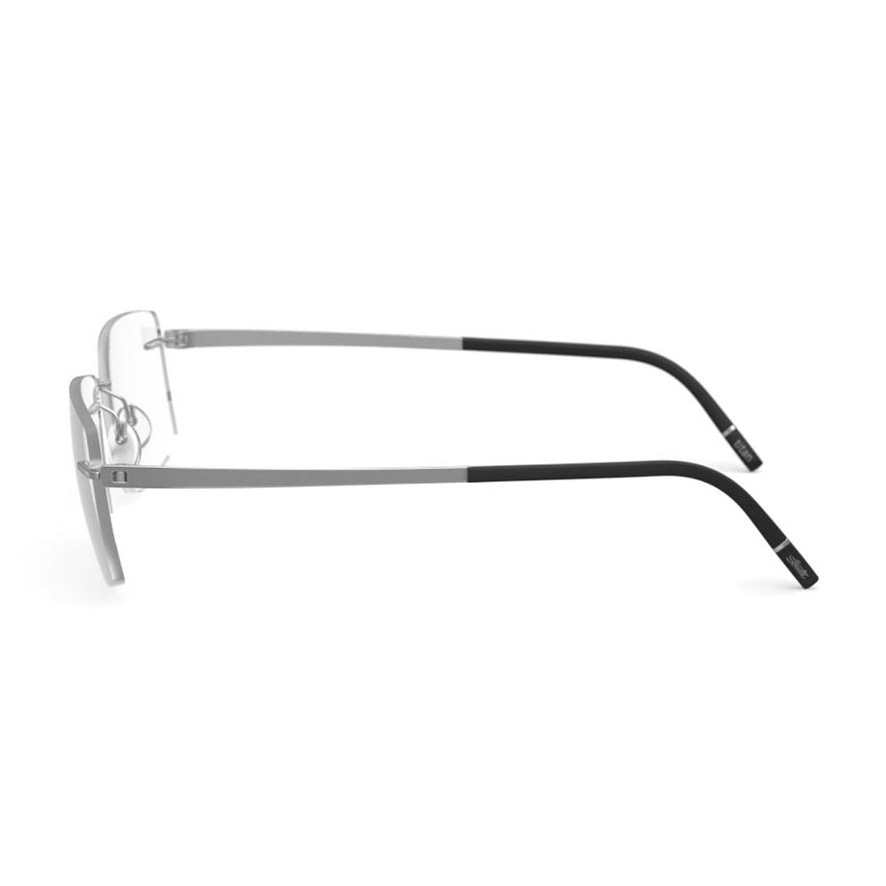 5529/Lc Rimless Silver Titanium Eyewear