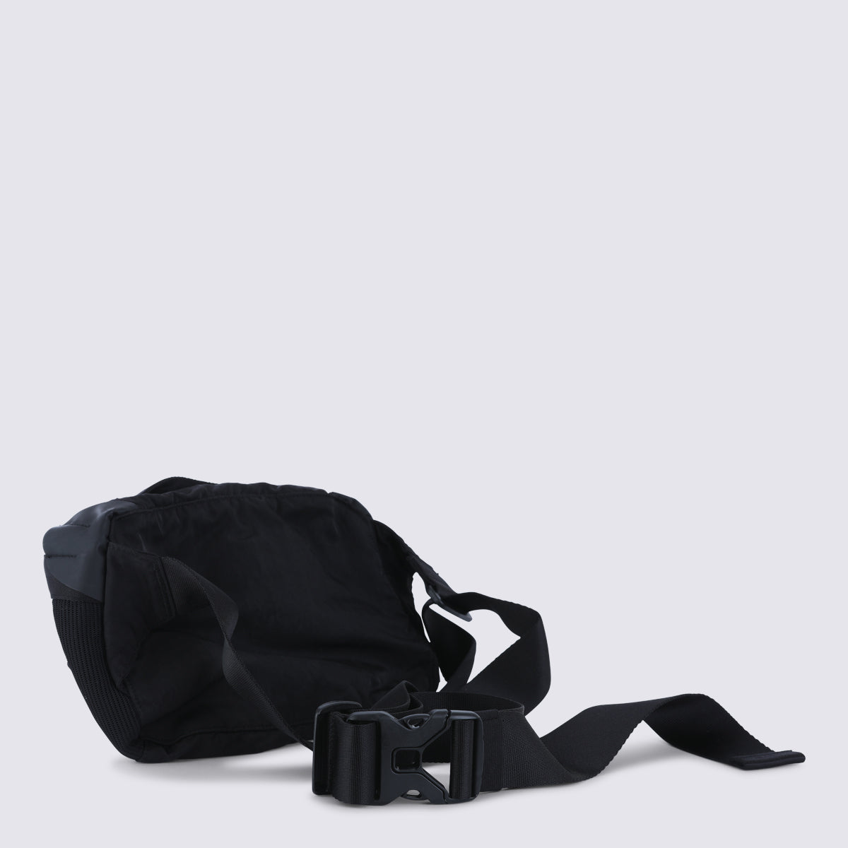 Compact Black Bag with Adjustable Strap
