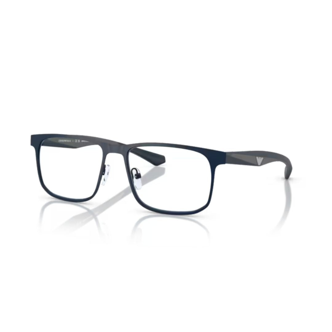 0ea1163 Rectangular Matte-Finish Eyeglasses with Tapered Temples