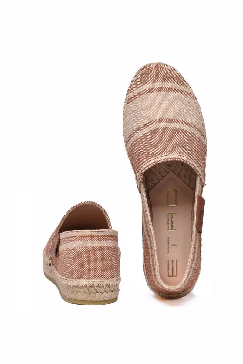Rope Espadrilles - Beige/Red