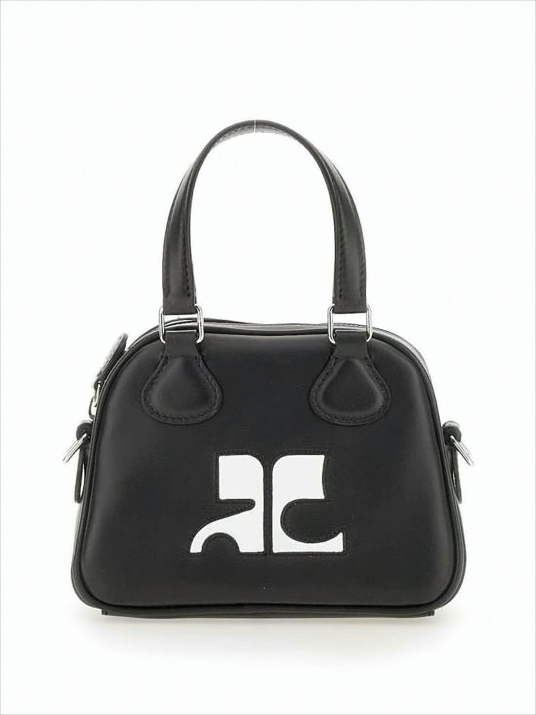 Structured Cowhide Leather Tote Bag