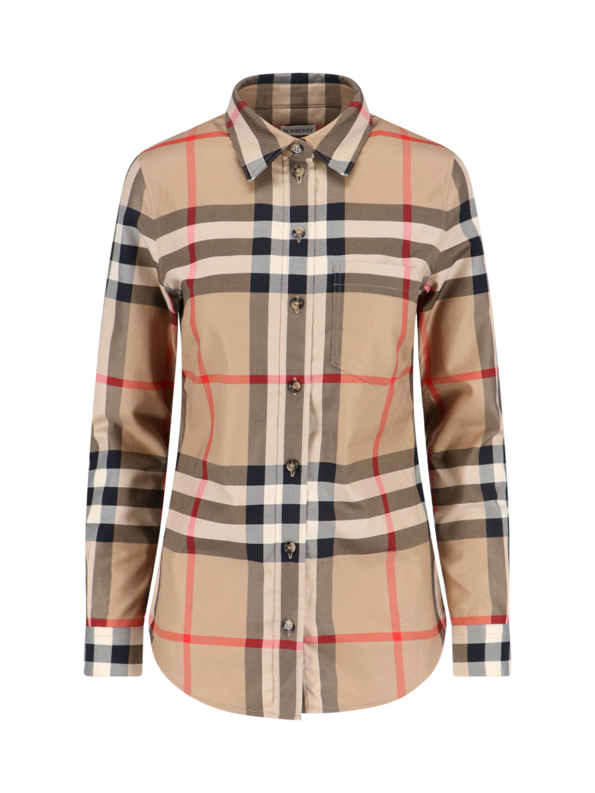 Structured Beige Shirt