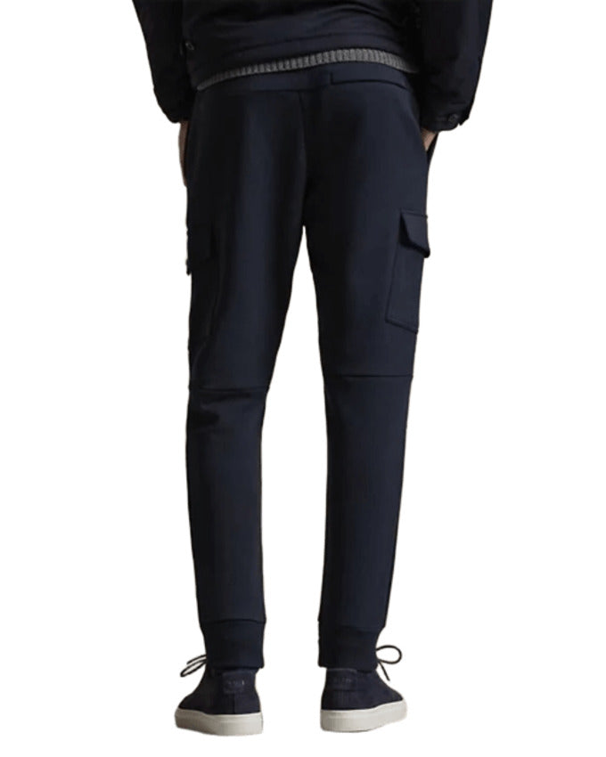 Tailored Cargo Trousers In Aviator Navy