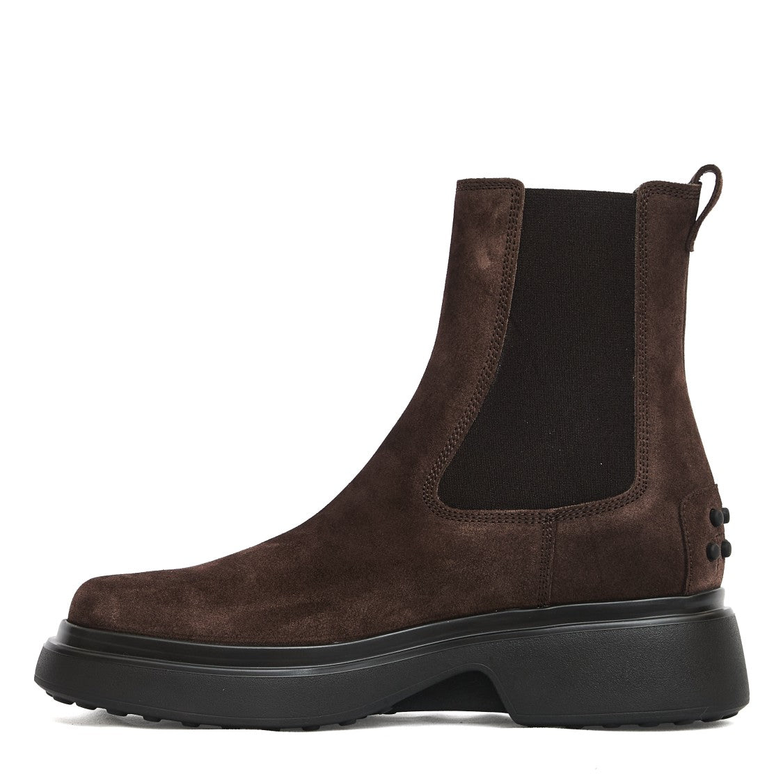 Brown Suede Chelsea Boots