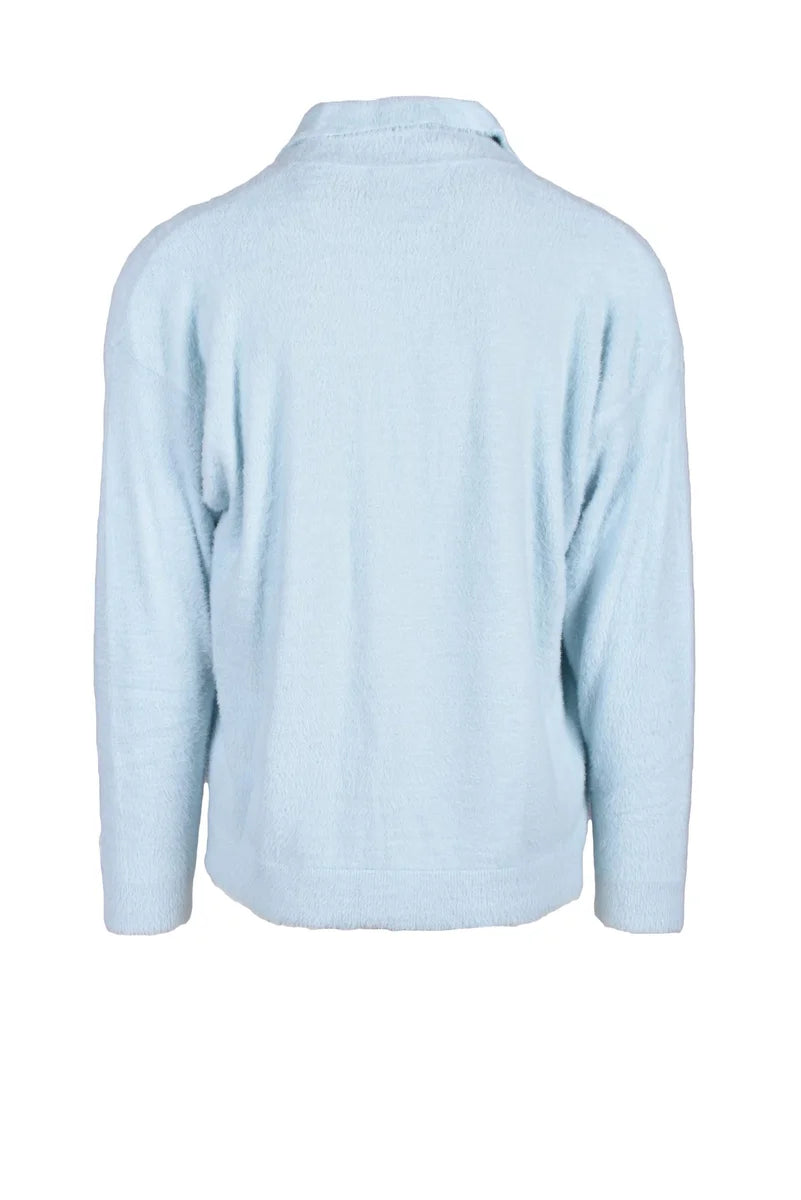 Polyamide Cardigan - Light Blue