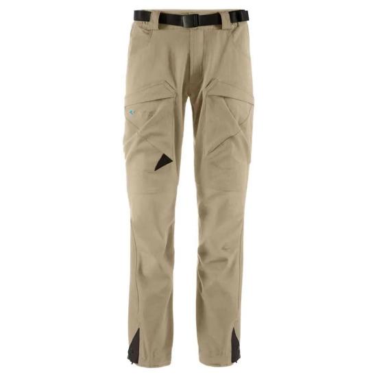 Tailored Straight Pants with Adjustable Belt