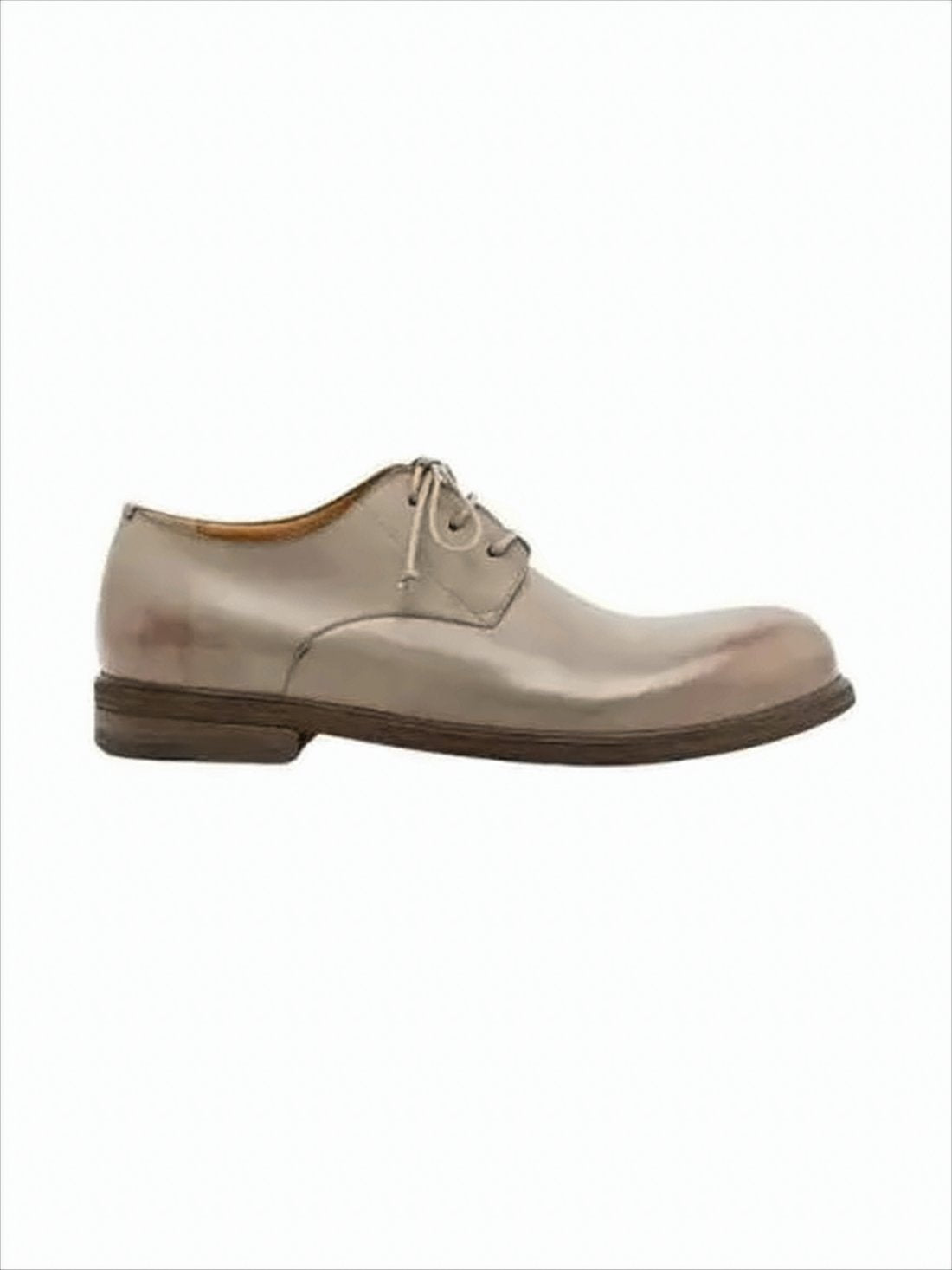Polished Leather Dress Shoes with Classic Lace-Up Design