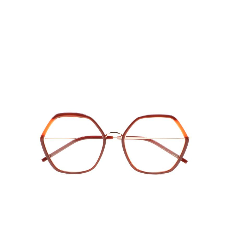Rawlings Big Geometric Hexagonal Sunglasses with Gradient Effect