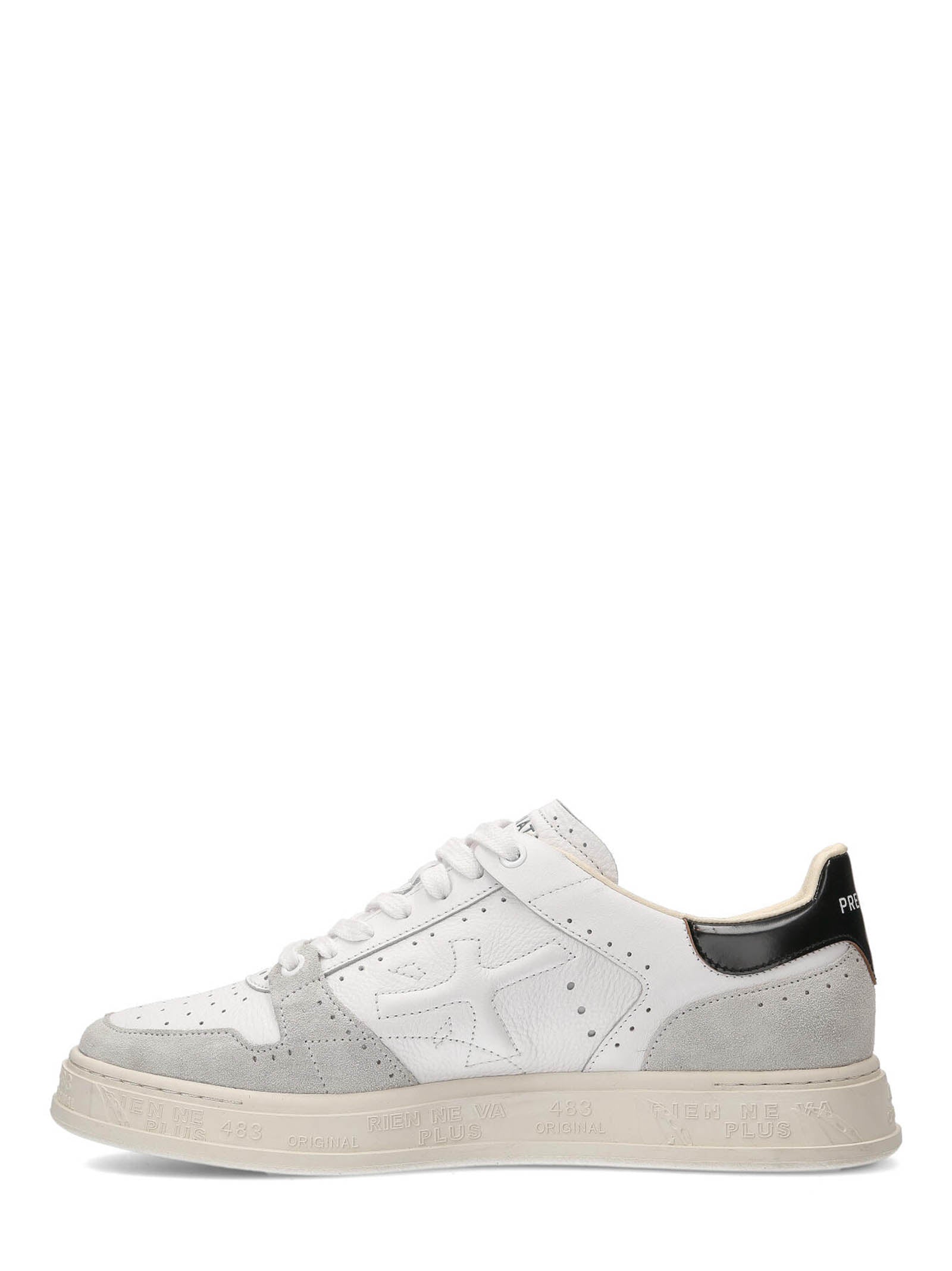 Low-Top Sneakers With Micro Perforations