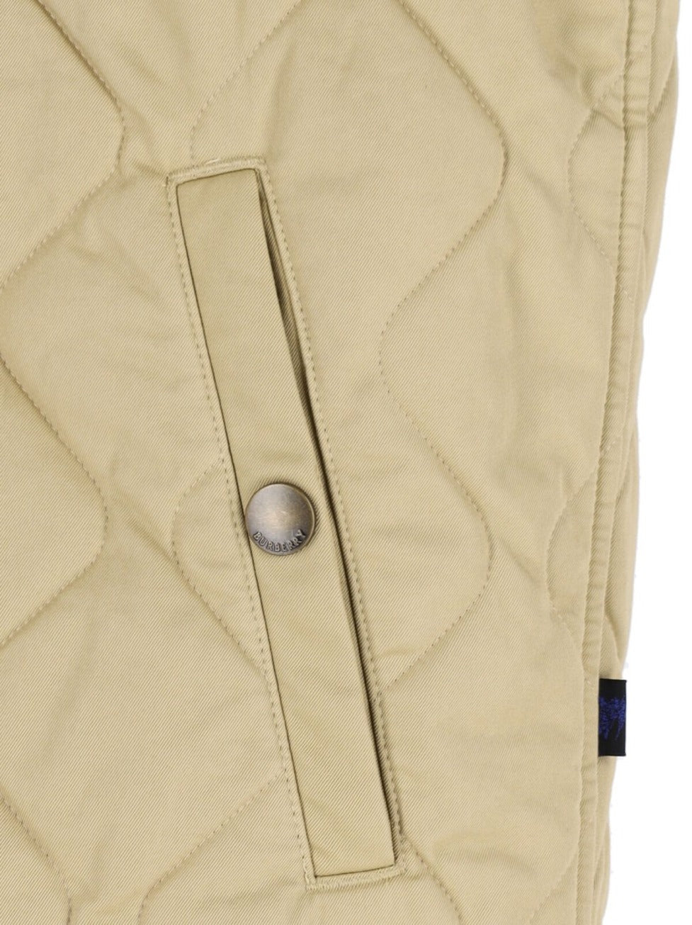 Quilted Vest – Beige