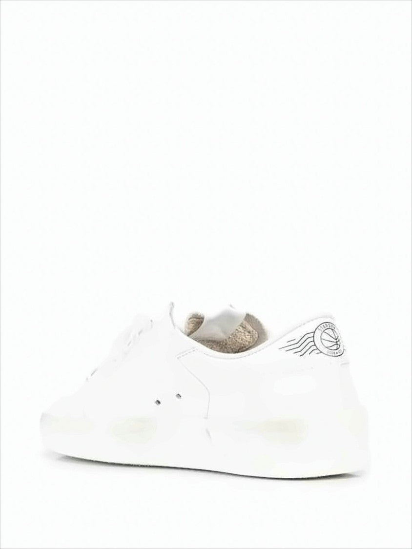 Low-Top Sneakers With Star Panel And Vintage Detailing