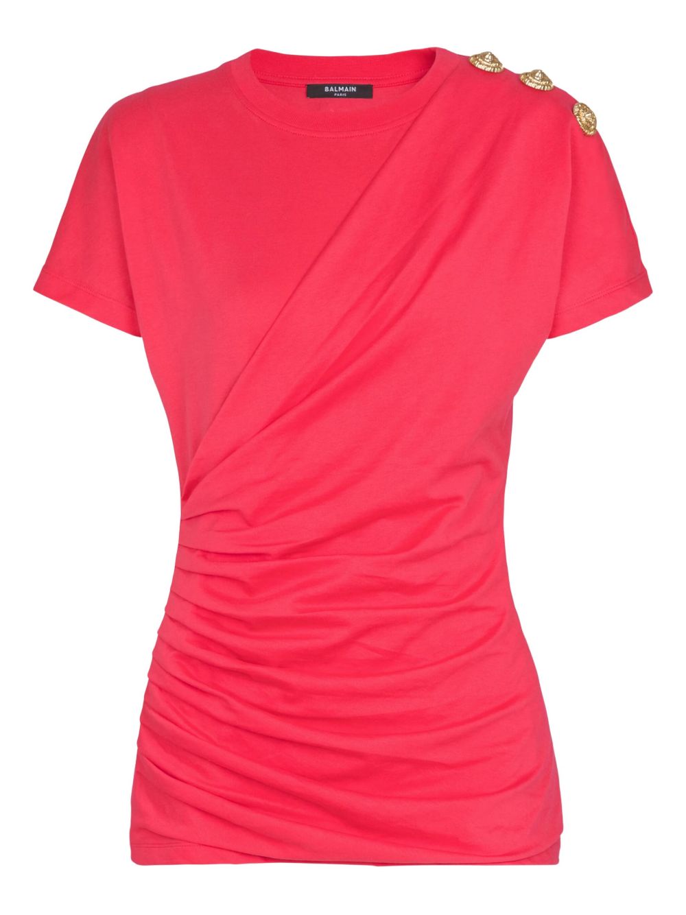Fitted Red Silk