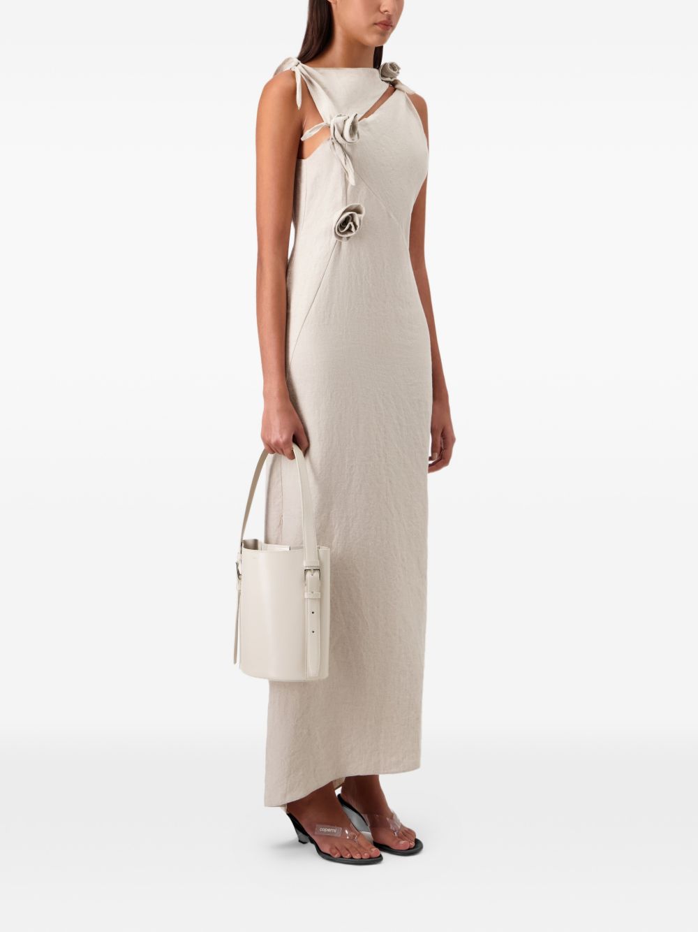 Asymmetrical Midi Dress