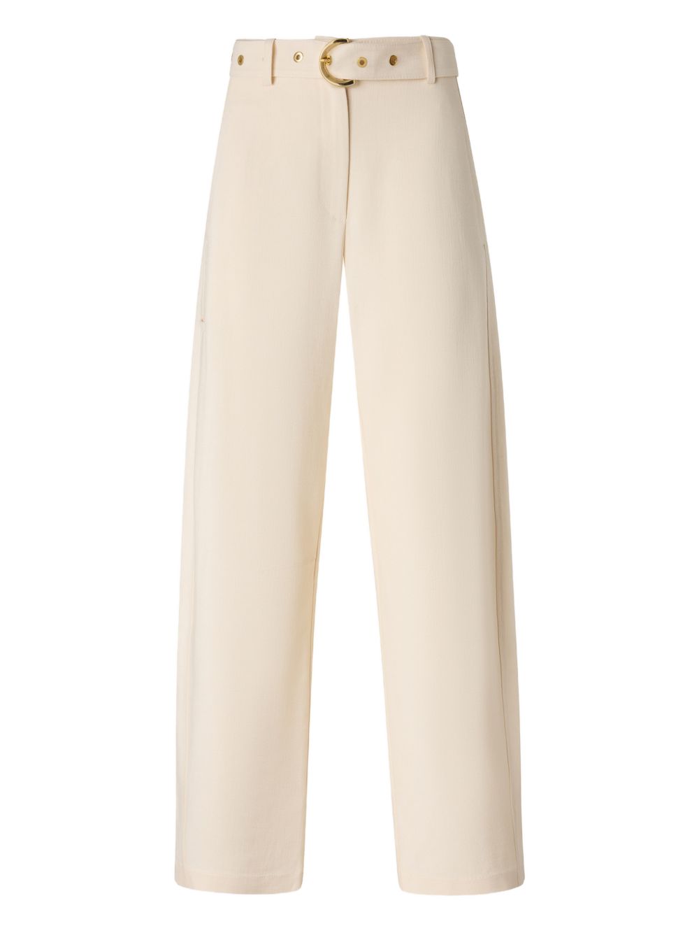 Wide-Leg Trousers with High Waist