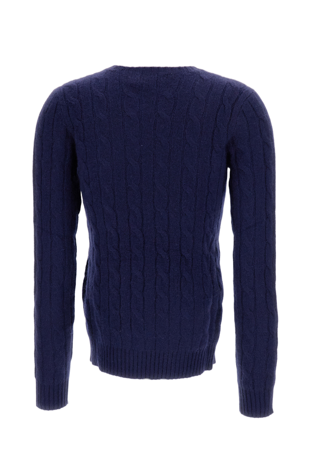 Cable Knit Crewneck Pullover With Timeless Design