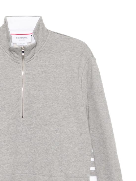 Long-Sleeve Half-Zip Top with Side Panels