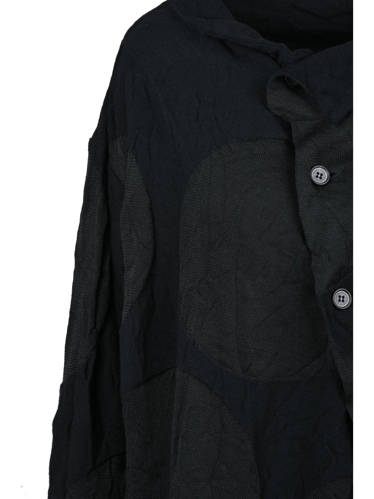 Asymmetric Cardigan - Black
