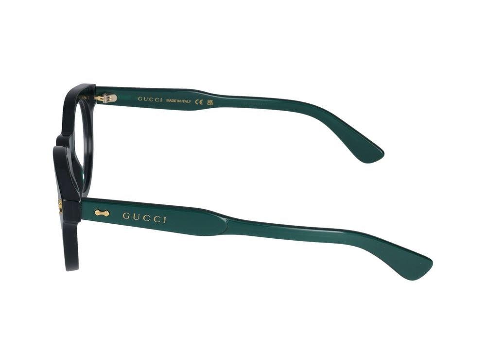 Eyeglasses Gucci GG1266O 003 green green transparent 48/23/145