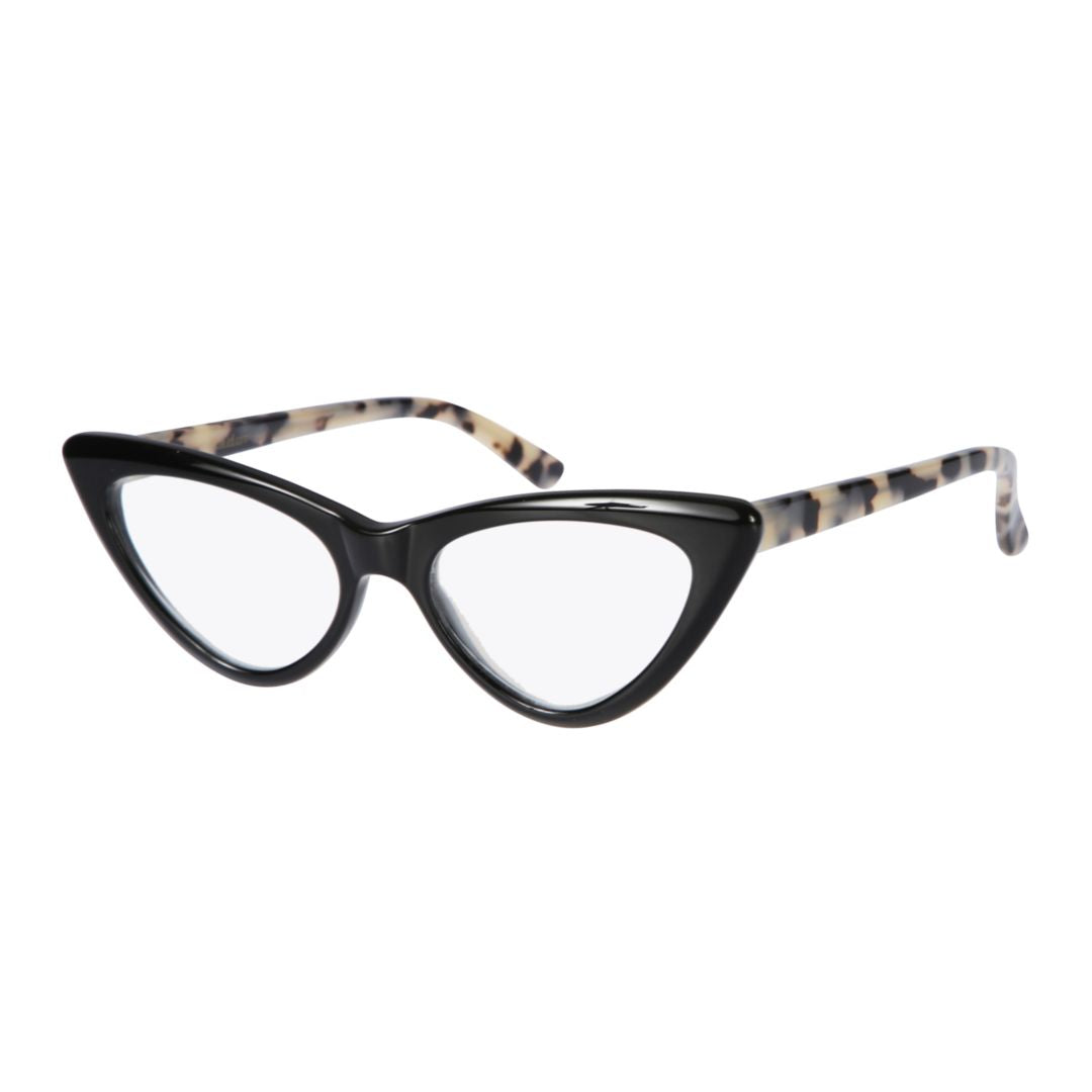 Papilio Bold Cat-Eye Sunglasses with Tortoiseshell Arms