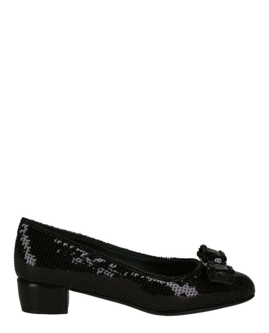 Vara Bow Sequin Pumps