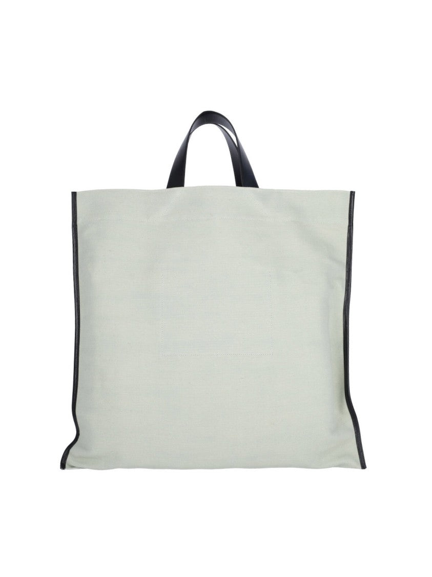 "Square" Tote Bag – White