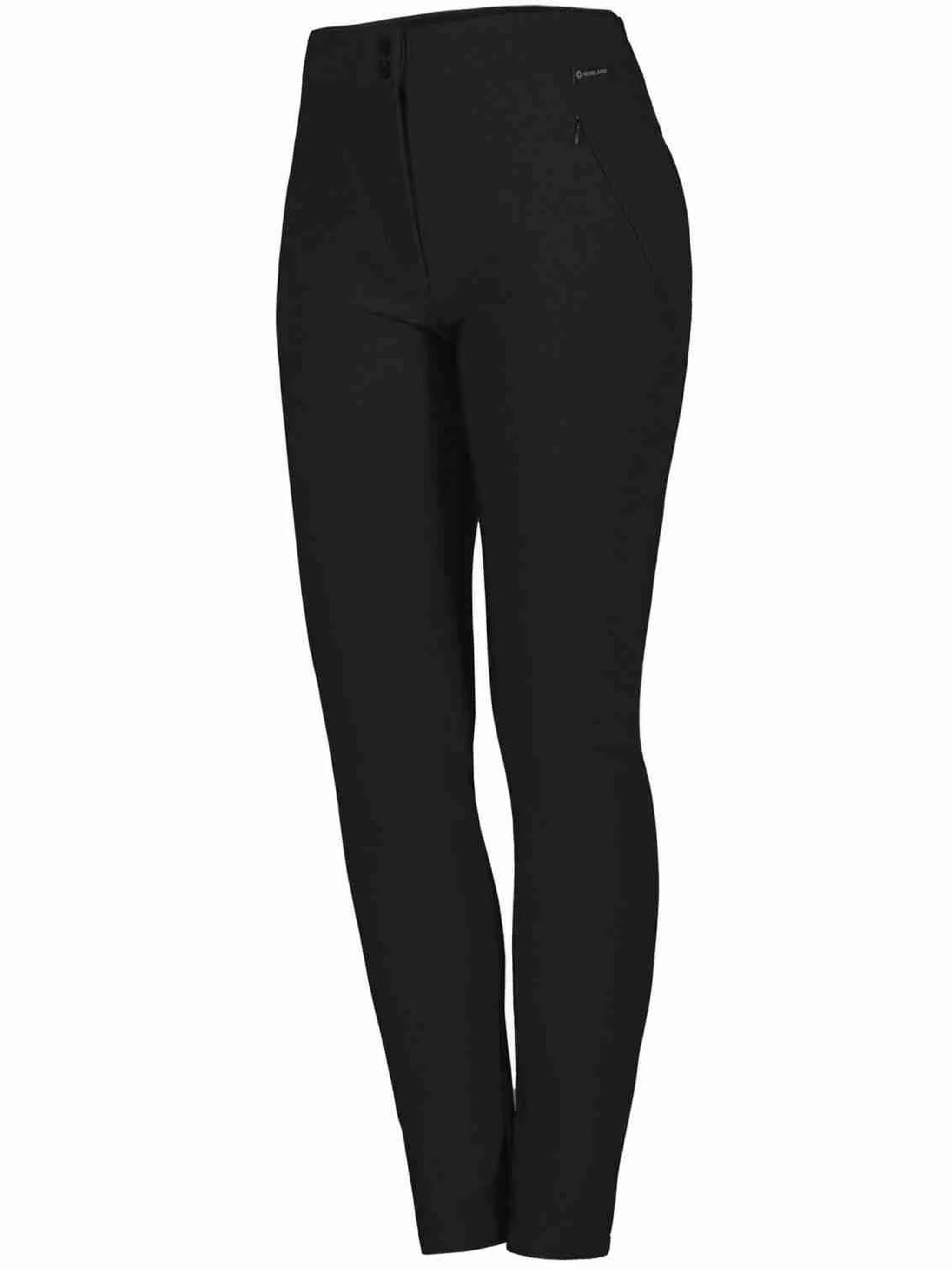 Black Alpensia Slim Fit Polyamide Ski Pants